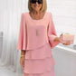 ⏳Time-Limited Special⏰Women's Tiered Ruffle Dress with Flared Sleeves