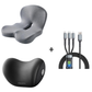 🚗🛋️ Almofada Ergonômica de Espuma Viscoelástica para Assento – Alívio de Dor no Cóccix e Conforto para Dirigir sem Fadiga