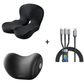 🚗🛋️ Almofada Ergonômica de Espuma Viscoelástica para Assento – Alívio de Dor no Cóccix e Conforto para Dirigir sem Fadiga