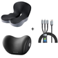 🚗🛋️ Almofada Ergonômica de Espuma Viscoelástica para Assento – Alívio de Dor no Cóccix e Conforto para Dirigir sem Fadiga