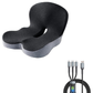 🚗🛋️ Almofada Ergonômica de Espuma Viscoelástica para Assento – Alívio de Dor no Cóccix e Conforto para Dirigir sem Fadiga