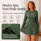 ✨👗 Conjunto Feminino de 2 Peças em Malha Canelada – Conforto elegante e ajuste perfeito para todos os momentos