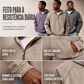 🧥✨ Blusa Masculina com Capuz Estilo Jeans – Meio Zíper, confortável e versátil para o dia a dia