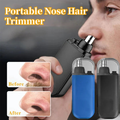 🔥🎁 50% OFF! Aparador de Pelos do Nariz Recarregável – Corte preciso, rápido e confortável em qualquer lugar