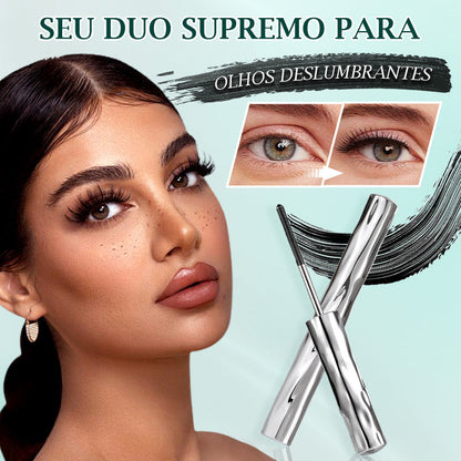 ✨👁️ Máscara de Cílios à Prova d’Água – Volume, Alongamento e Curvatura Perfeita o Dia Todo
