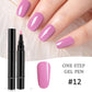 💅✨ Caneta de Esmalte em Gel 3 em 1 – Manicure Perfeita em Casa sem Base nem Top Coat