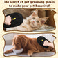 3 peças Luvas eletrostáticas para pêlos de animais – silicone, reutilizáveis, laváveis 🐾