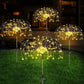 🎇✨ Lâmpada de Fogos de Artifício Solar para Jardim – Iluminação mágica sem fios para transformar seu espaço externo