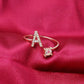 💍 50% OFF NOW! ❤️ Love Initial Ring – Personalized, adjustable & perfect as a meaningful gift for yourself or a loved one ✨