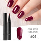 💅✨ Caneta de Esmalte em Gel 3 em 1 – Manicure Perfeita em Casa sem Base nem Top Coat