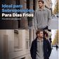 🔥👕 50% OFF! Suéter Masculino Canelado com Meio Zíper – Confortável, Elegante e Versátil