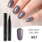 💅✨ Caneta de Esmalte em Gel 3 em 1 – Manicure Perfeita em Casa sem Base nem Top Coat