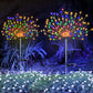 🎇✨ Lâmpada de Fogos de Artifício Solar para Jardim – Iluminação mágica sem fios para transformar seu espaço externo