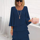 ⏳Time-Limited Special⏰Women's Tiered Ruffle Dress with Flared Sleeves