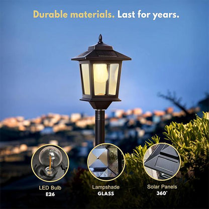 🌿 Outdoor Patio & Garden Floor Lamp – Stylish Walkway & Porch Lighting for Backyard Decor ✨🏡