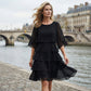 ✨ Women’s Elegant Layered Ruffle Sleeve Dress – Effortless Style for Every Occasion 💃💖