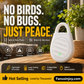 🦟🚫 Goodbye Bites & Buzzing – Portable Ultrasonic Bird Repellent Keychain🌿