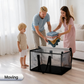⏳🔥50% OFF TODAY! 🎁 Clear fabric storage box | Foldable closet organizer – Perfect for clothes, toys, blankets, and more! 🧸👕📦