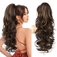 💁‍♀️✨ Rabo de Cavalo Ondulado com Presilha – Volume Instantâneo e Visual Natural em Segundos