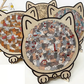 🐱🧩 Quebra-Cabeça de Madeira em Forma de Gato – 135 Peças Artísticas para Relaxar e Decorar