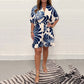 💕2026 New Products for Spring 🌸Women's Plant Printed Casual Short Jumpsuit