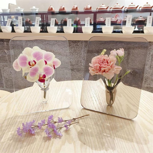🌿✨ Vaso Decorativo Nórdico em Acrílico – Elegância Minimalista Para Transformar Seu Ambiente