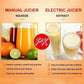 🍹 Espremedor de Frutas Manual em Aço Inoxidável – Suco Fresco, Saudável e Fácil de Preparar
