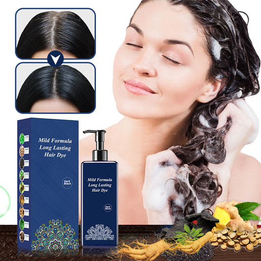 🔥Hot Sale 50% OFF🔥Plant-Based Hair Coloring Cream - Say Goodbye to Chemical Dyes, Embrace Natural Beauty