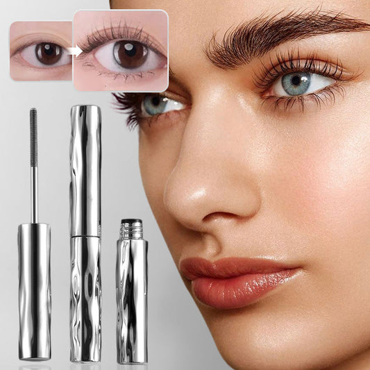 ✨👁️ Máscara de Cílios 3D com Haste Metálica – Curvatura Extrema, Volume e Efeito Alongado por 24H