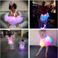 👑✨ Saia Tutu de Princesa com LED – Faça sua menina brilhar como uma verdadeira fada nas festas