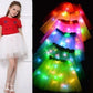 👑✨ Saia Tutu de Princesa com LED – Faça sua menina brilhar como uma verdadeira fada nas festas