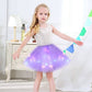 👑✨ Saia Tutu de Princesa com LED – Faça sua menina brilhar como uma verdadeira fada nas festas
