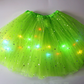 👑✨ Saia Tutu de Princesa com LED – Faça sua menina brilhar como uma verdadeira fada nas festas