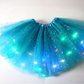 👑✨ Saia Tutu de Princesa com LED – Faça sua menina brilhar como uma verdadeira fada nas festas