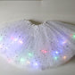 👑✨ Saia Tutu de Princesa com LED – Faça sua menina brilhar como uma verdadeira fada nas festas