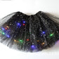 👑✨ Saia Tutu de Princesa com LED – Faça sua menina brilhar como uma verdadeira fada nas festas