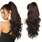 💁‍♀️✨ Rabo de Cavalo Ondulado com Presilha – Volume Instantâneo e Visual Natural em Segundos
