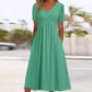 👗✨ Vestido Feminino Elegante com Decote em V – Confortável, Versátil e Perfeito Para Todas as Ocasiões