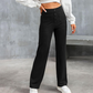 👖✨ Calça Feminina de Cintura Alta com Pernas Largas – Elegância, Conforto e Estilo Para Todos os Momentos