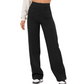 👖✨ Calça Feminina de Cintura Alta com Pernas Largas – Elegância, Conforto e Estilo Para Todos os Momentos