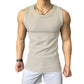 🔥Itens Essenciais de Verão Masculinos - Compre 3 e Leve 2 Grátis🎽Regata Slim Elástica de Secagem Rápida e Gola Redonda