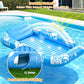 🌊☀️ Espreguiçadeira Inflável Premium para Piscina – Conforto Duplo com Jatos de Resfriamento