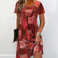 ✨ Vestido Feminino Patchwork Casual – Leve, Confortável e Elegante Para Todos os Momentos