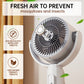 🎊Summer Sale: 50% off and free shipping🌀✨Motorized floor fan, 20dB ultra-quiet fan, 30m airflow range, 2465m³/h airflow, fan with remote control & cooling