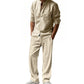 ⏳🔥LIMITED-TIME 50% OFF! 👔 Men’s Linen Shirt & Pants Set – Casual, Breathable & Comfortable ✨