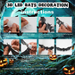 🦇🎃 Morcegos 3D Luminosos de Halloween – Transforme sua casa em uma decoração assustadora e realista