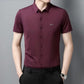 Camisa social masculina de manga curta que não precisa passar