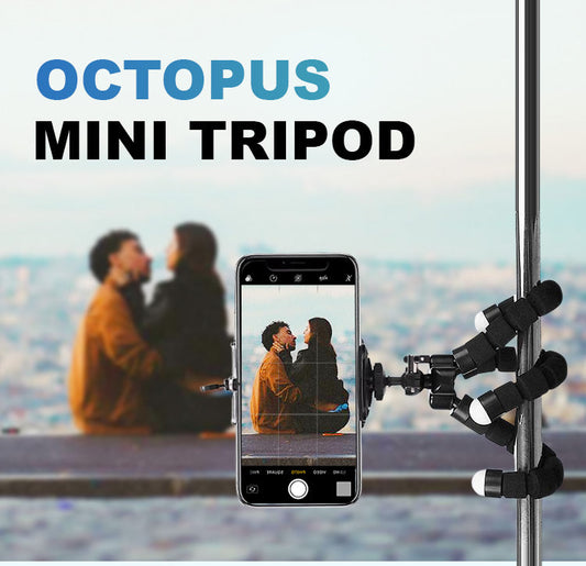 🔥📸Mini tripé flexível Octopus