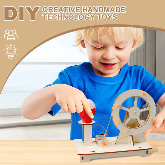 🧠🔧 Kit Educativo DIY de Ciência e Tecnologia – Aprenda, monte e desenvolva criatividade brincando
