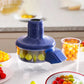 🥒 Descascador Automático Sem Fio 5 Lâminas – Prepare Frutas e Legumes em Segundos Sem Esforço